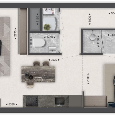 196491303 platte grond Bergweg