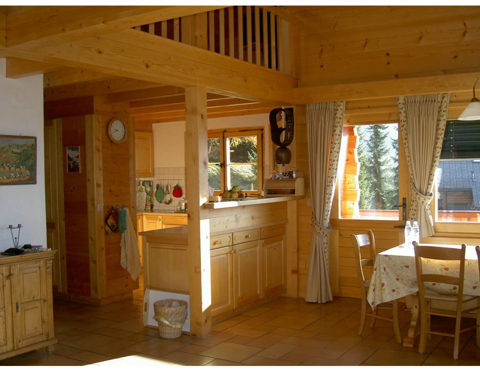 Les Braz Quemas vakantiehuis Verbier binnen 1