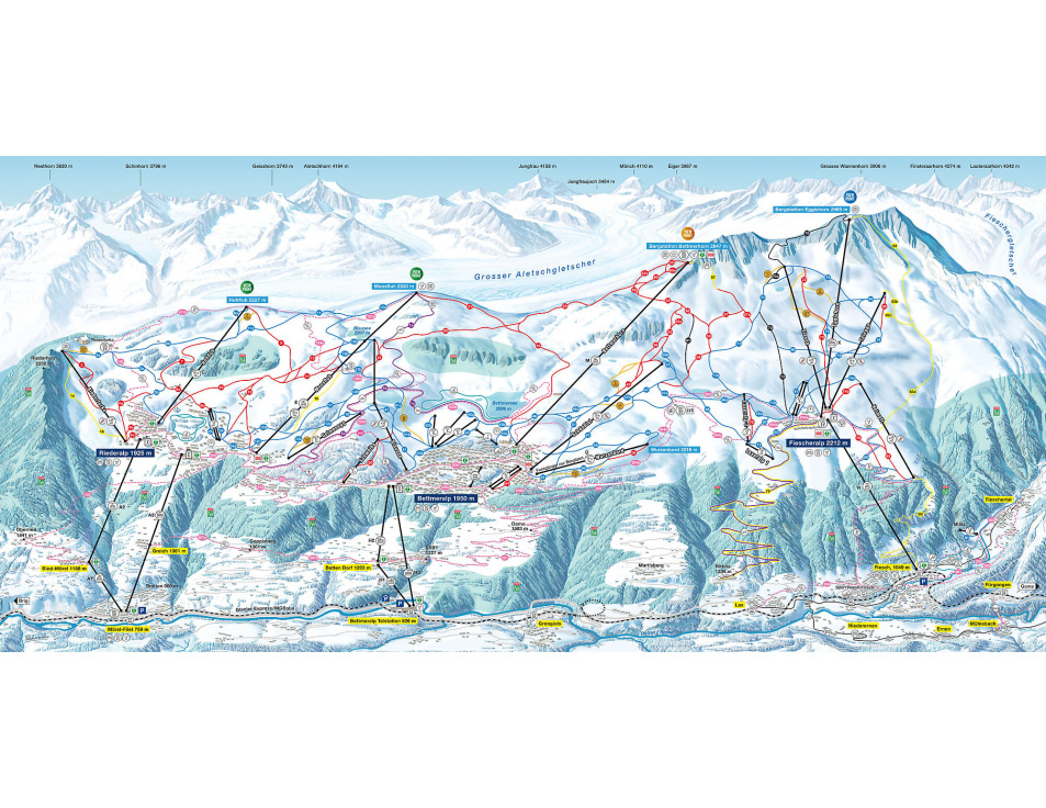 Aletsch Arena Skiplan 2