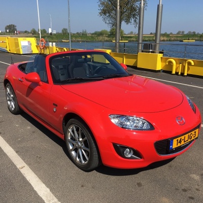 MX5 op de pont bij Lith OK OK 200 k