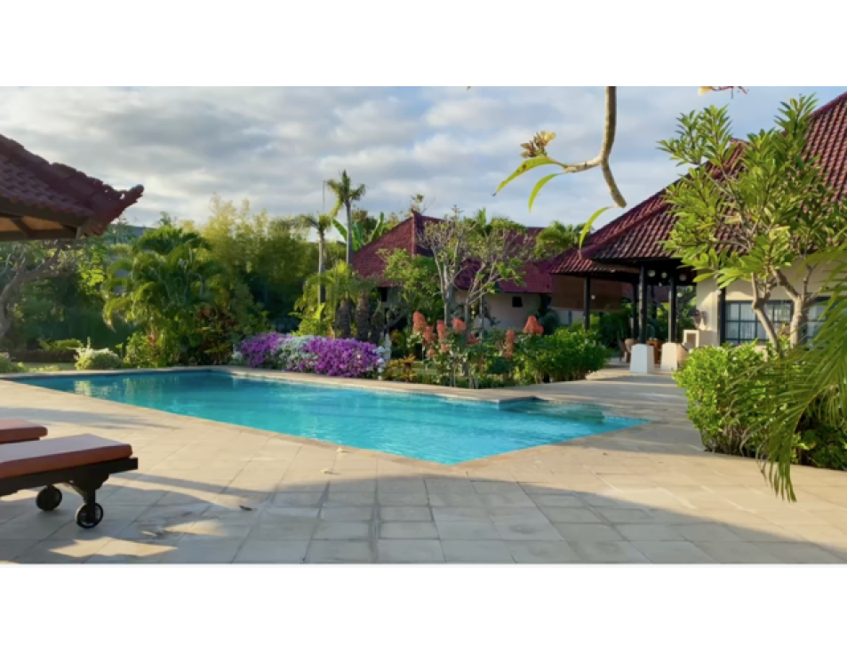 villa namaste zwembad